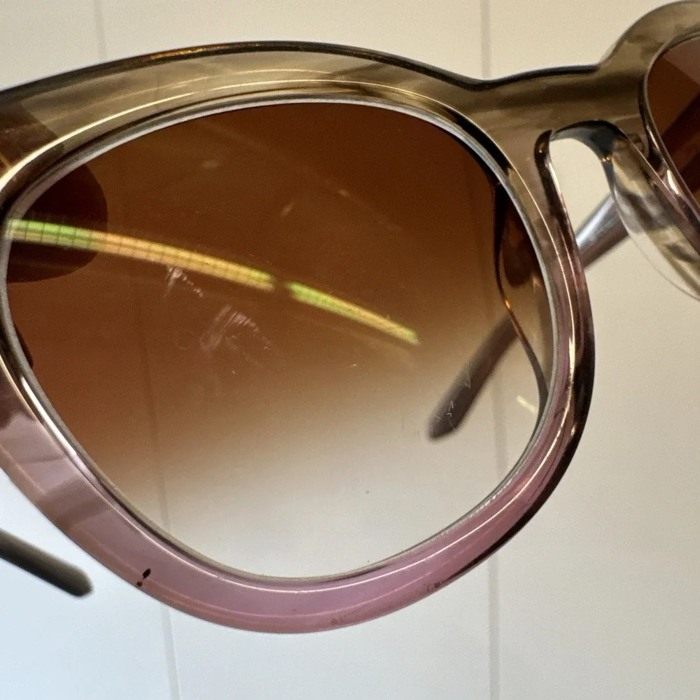 Dragon DR Jett 025 Brown Violet 49mm Brown Fade Authentic Sunglasses